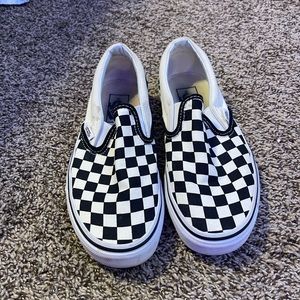 Checkered Vans